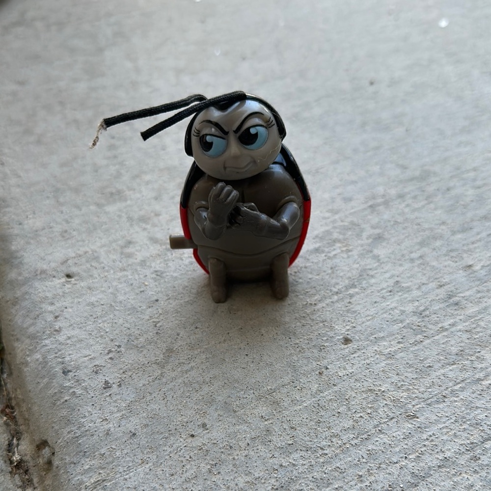 Gray and Red Ladybug Toy